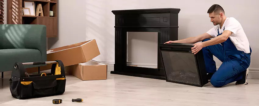 Old Rusted Metal Fireplace Repair And Replacement in Jonesboro, AR